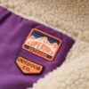 Vintage retro fleece trui met halve rits Vintage retro fleece trui met halve rits