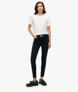 Vintage skinny jeans van Organic Cotton met middelhoge taille