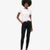 Vintage skinny jeans van Organic Cotton met middelhoge taille