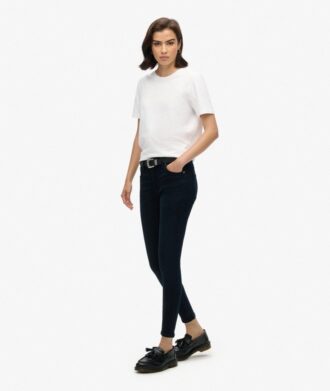 Vintage skinny jeans van Organic Cotton met middelhoge taille