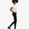 Vintage skinny jeans van Organic Cotton met middelhoge taille