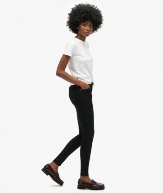 Vintage skinny jeans van Organic Cotton met middelhoge taille
