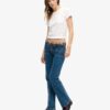 Vintage slim fit flare jeans van Organic Cotton
