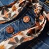 Vintage slim fit flare jeans van Organic Cotton
