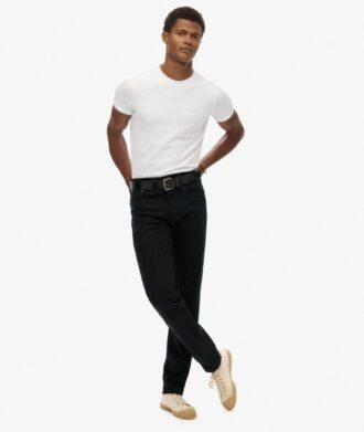 Vintage slim straight jeans van Organic Cotton