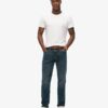 Vintage slim straight jeans van Organic Cotton