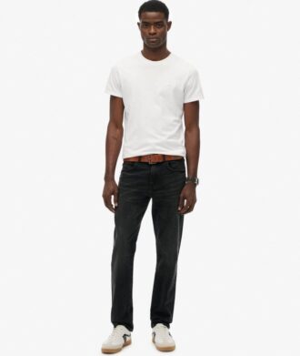 Vintage slim straight jeans van Organic Cotton