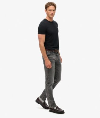 Vintage slim straight jeans van Organic Cotton