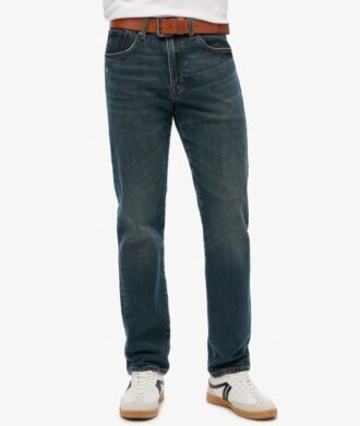 Vintage slim straight jeans van Organic Cotton