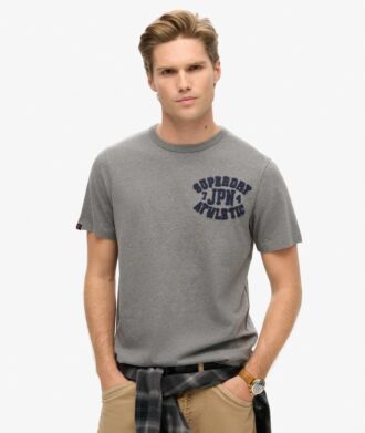 Vintage sport-T-shirt met korte mouwen