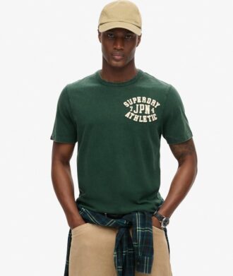 Vintage sport-T-shirt met korte mouwen