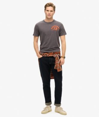 Vintage sport-T-shirt met korte mouwen