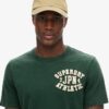 Vintage sport-T-shirt met korte mouwen