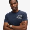 Vintage sport-T-shirt met korte mouwen