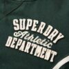 Vintage sportieve gestreepte top met lange mouwen