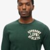 Vintage sportshirt met lange mouwen