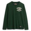 Vintage sportshirt met lange mouwen