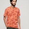 Vintage T-shirt met overdyed print