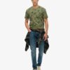 Vintage T-shirt met overdyed print