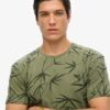 Vintage T-shirt met overdyed print