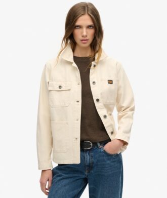 Vintage werkjas van Organic Cotton