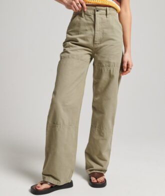 Vintage wijde timmermansbroek van Organic Cotton