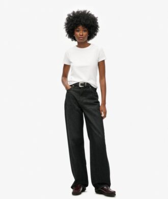 Wijd uitlopende jeans van Organic Cotton
