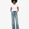 Wijd uitlopende jeans van Organic Cotton