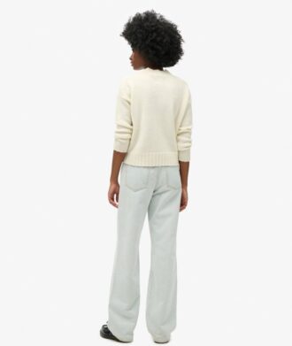 Wijd uitlopende jeans van Organic Cotton