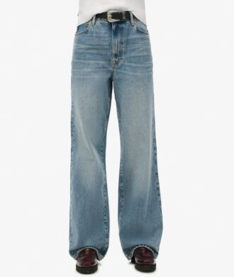 Wijd uitlopende jeans van Organic Cotton