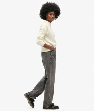 Wijd uitlopende jeans van Organic Cotton